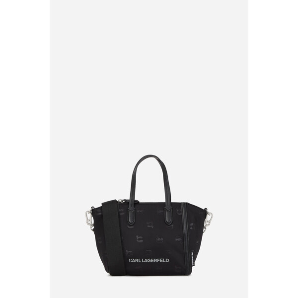 KABELKA KARL LAGERFELD IKON NYLON SM EW TOTE AOP 65617397