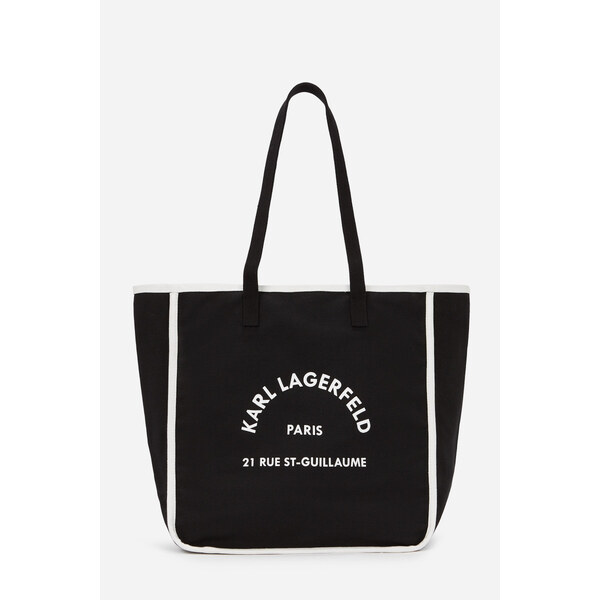 TAŠKA KARL LAGERFELD K/RSG CANVAS B/W SHOPPER 65617436