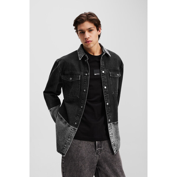 KOŠEĽA KARL LAGERFELD JEANS KLJ OMBRE OVERSHIRT 65617460