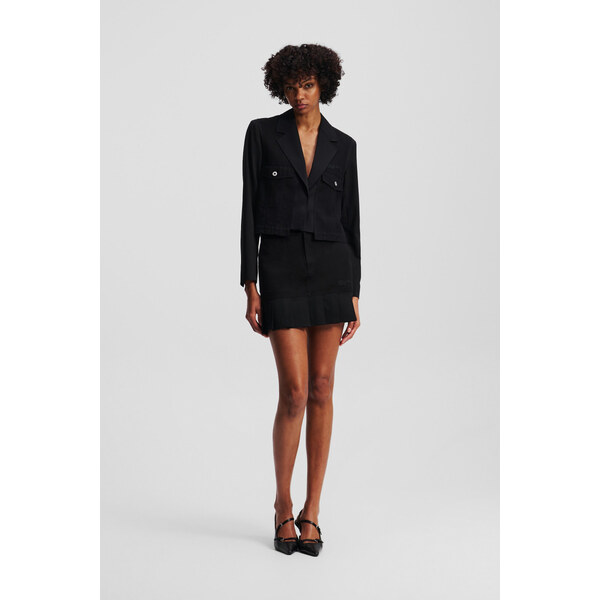 SUKŇA KARL LAGERFELD JEANS KLJ PLEATED MINI SKIRT 65617488