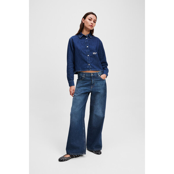 DŽÍNSY KARL LAGERFELD JEANS KLJ LR WIDE LEG DENIM 65617486