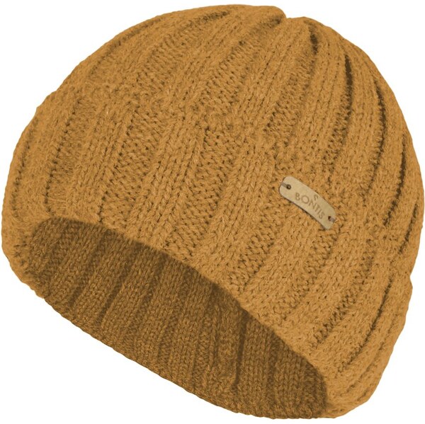 Bontis Pánska pletená čiapka s rebrovaným vzorom 65639950