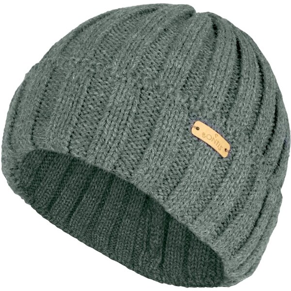 Bontis Pánska pletená čiapka s rebrovaným vzorom 65639951