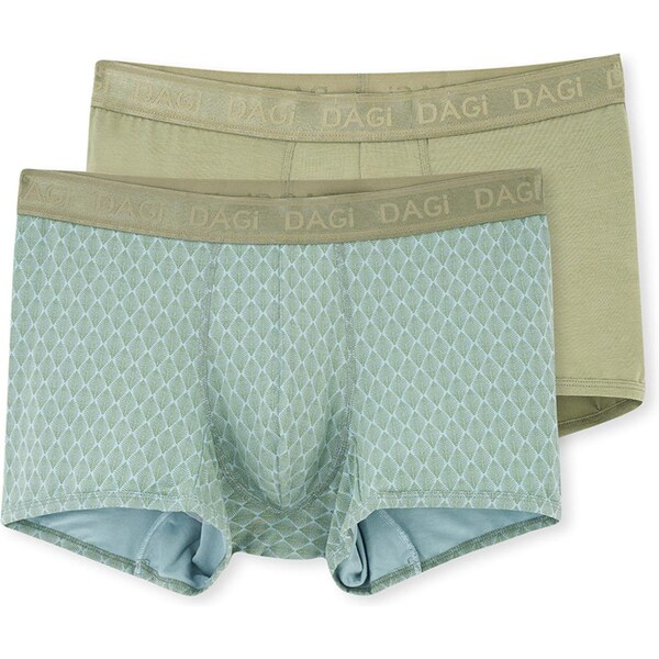 Dagi Boxerky svetlomodrá / kaki 65619501