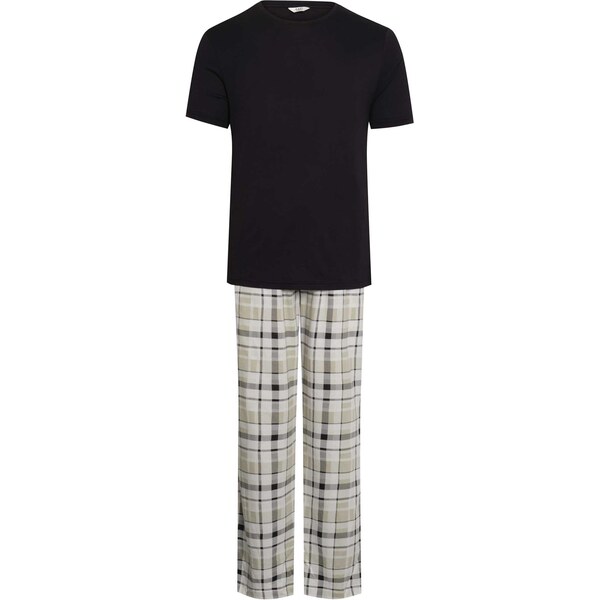 Dagi Dlhé pyžamo sivá / čierna / biela 65619640