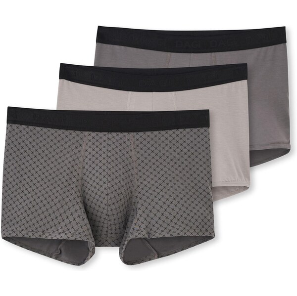 Dagi Boxerky sivá / tmavošedá / tmavosivá / čierna 65619654
