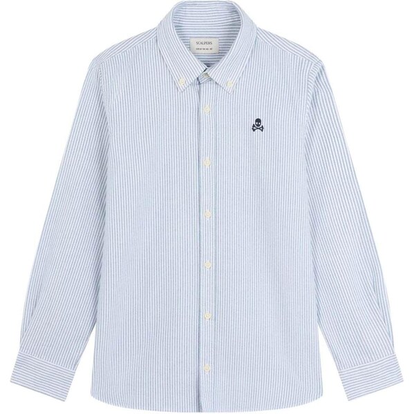Scalpers Košeľa modrá / zmiešané farby 65891063