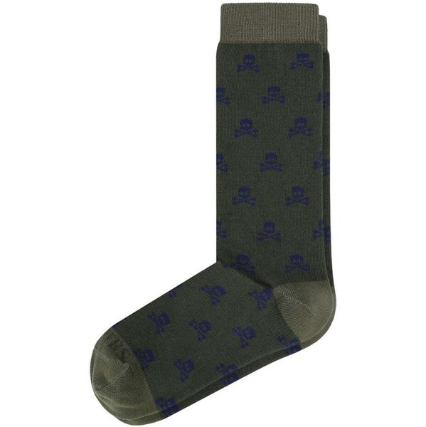 Scalpers Ponožky zelená / kaki 65661027