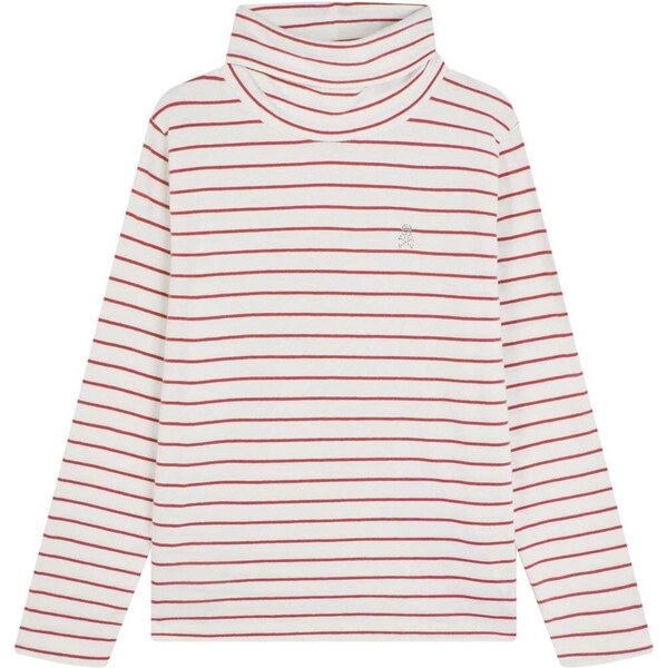 Scalpers Tričko béžová / červená 65661329