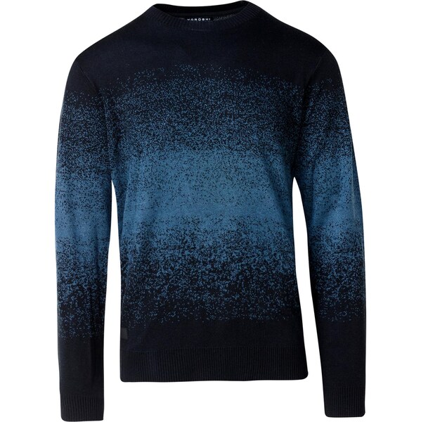 KOROSHI Sveter modrozelená / čierna 65889693