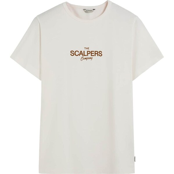 Scalpers Funkčné tričko šedobiela 65663578