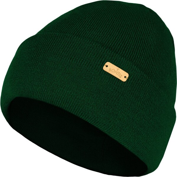 Bontis Pletená dvojitá pánska čiapka s lemom 65639953