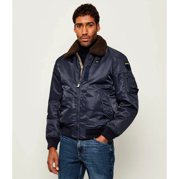 BLAUER Bunda bomberka MARSHALL | regular fit | shearling 65614907