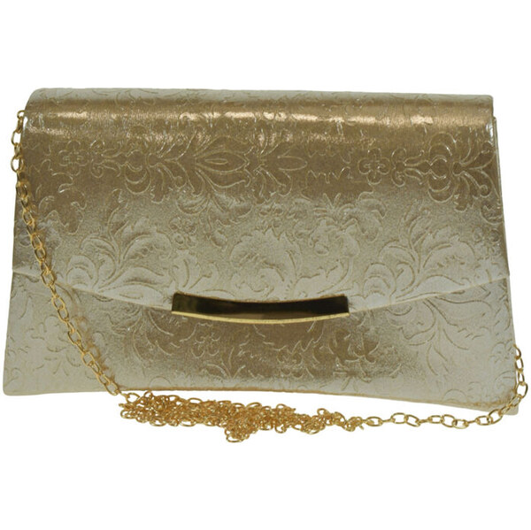 JOHN-C Dámska zlatá spoločenská kabelka VUELA 65620969