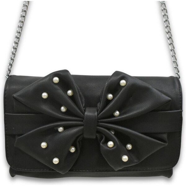 JOHN-C Dámska čierna kabelka ZOE 65620988