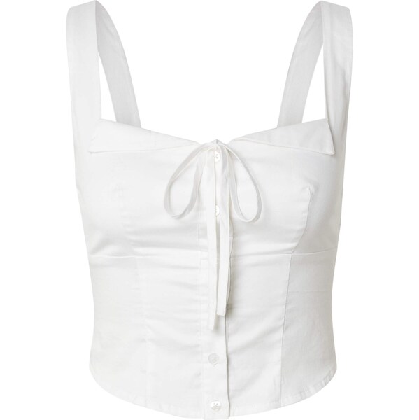 noar studios Top CORSET TOP biela 65893696