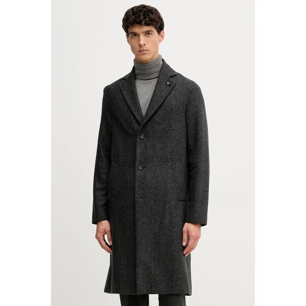 Kabát s prímesou vlny Tommy Hilfiger 65622523