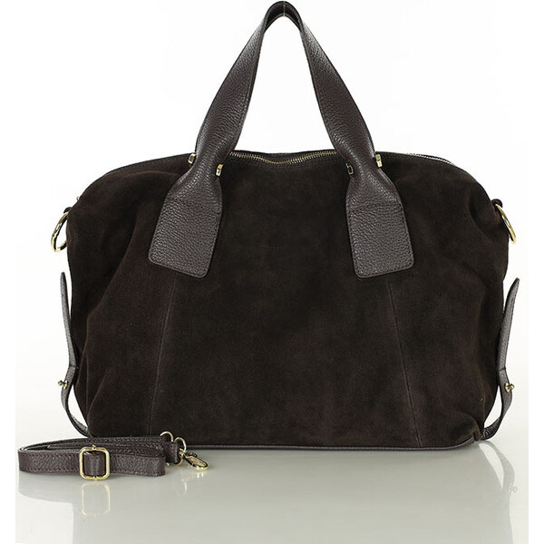 MARCO MAZZINI Dámska kabelka hobo z prírodnej kože | čierna s288c 65622128