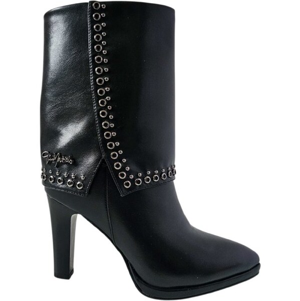 Členkové slouchy čižmy Gai Mattiolo Black 65623142