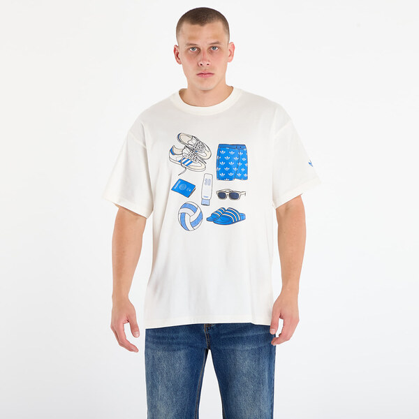 adidas Originals Tričko adidas Stuff Tee Off White M 65386108