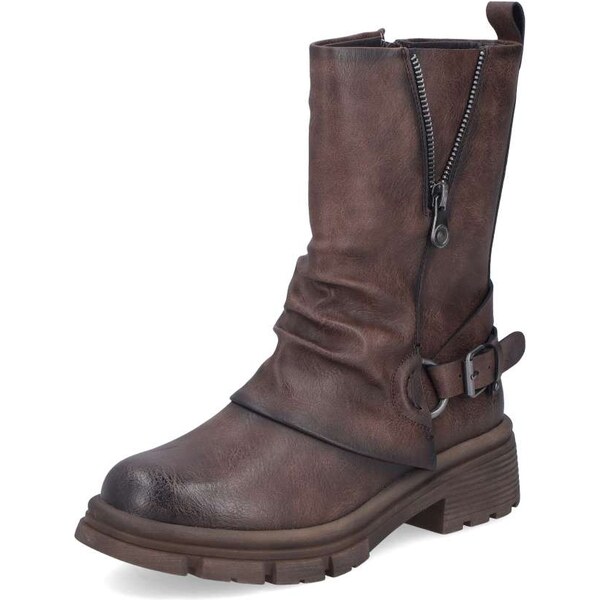 Dámska členková obuv RIEKER 91471-25 hnedá W5 65624502