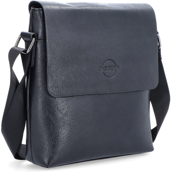 Pánska taška zo syntetickej kože Tangerin čierna 2327 C 65626062
