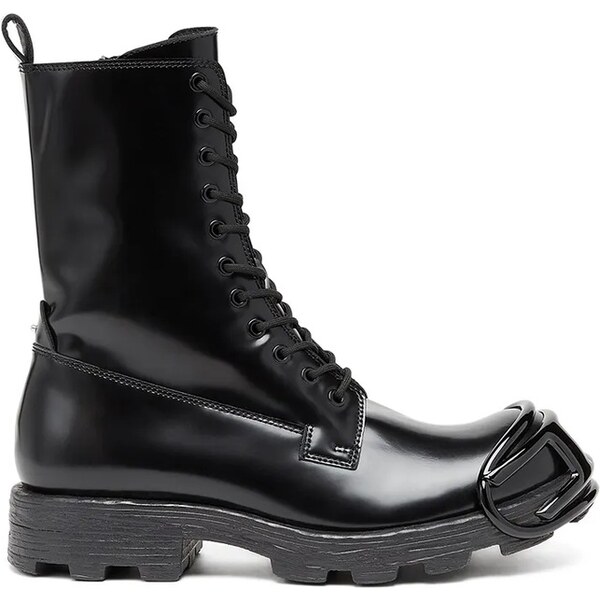 Kožené členkové topánky Diesel D-Hammer Bt D 65633343