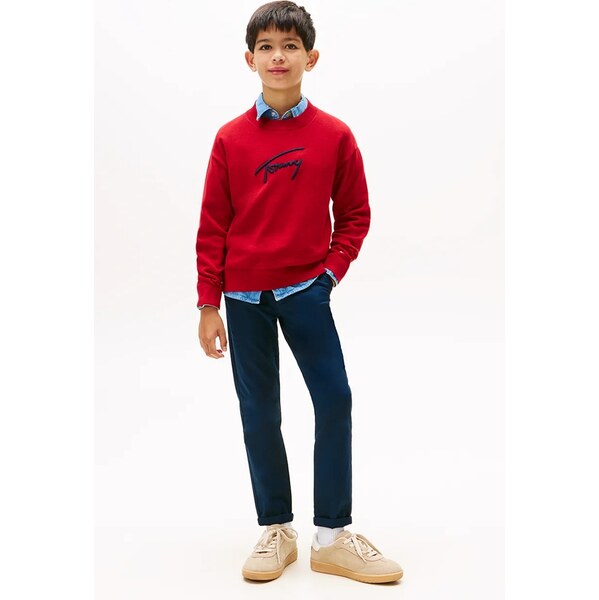 Detské bavlnené nohavice Tommy Hilfiger 65627554