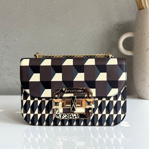 Kožená kabelka CROMIA IT Deco 65627583