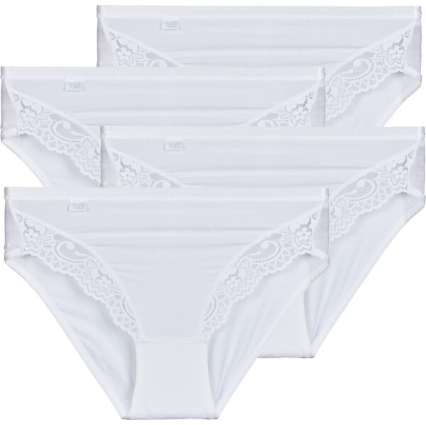 Sloggi Klasické nohavičky Romance Tai PACK DE 4 Sloggi 65627771