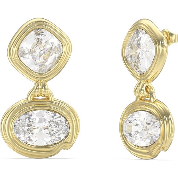 Guess Elegantné visiace náušnice s kryštálmi Mamounia JUBE05313JWYGT/U 66586506