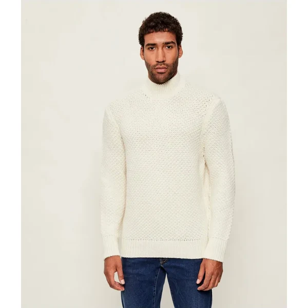 BOSS BLACK Vlnený polorolák C-Heletto | regular fit 65628336