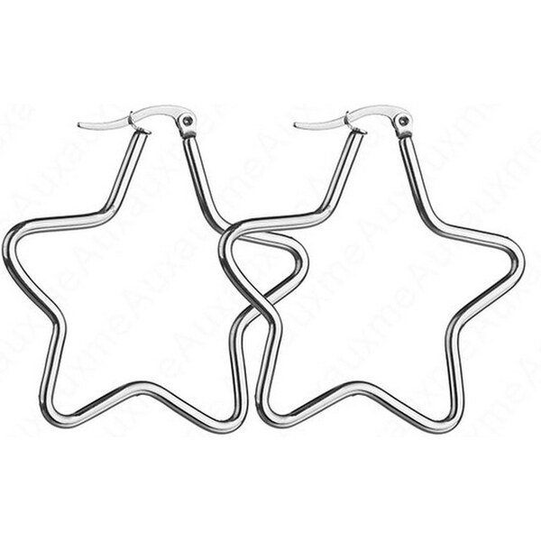 Impress Jewelry Geometrické náušnice z chirurgickej ocele Hviezdy 65222403