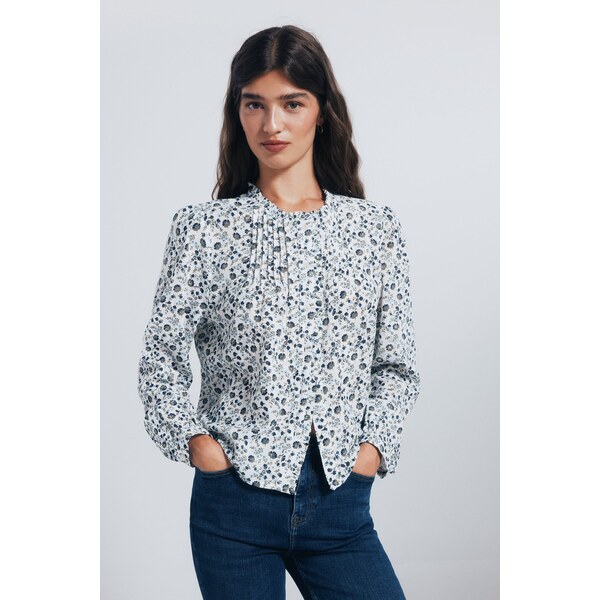 SPRINGFIELD Blúzka s ozdobnými volánmi 65628884