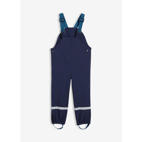 bonprix Nohavice do dažďa, nepremokavé, termo, farba modrá 65628925