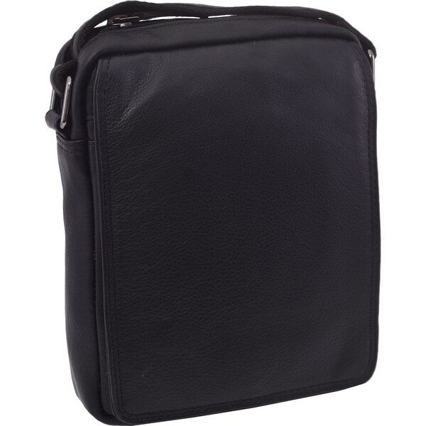 Mercucio Pánske kožené crossbody čierna nappa 250586 64524487