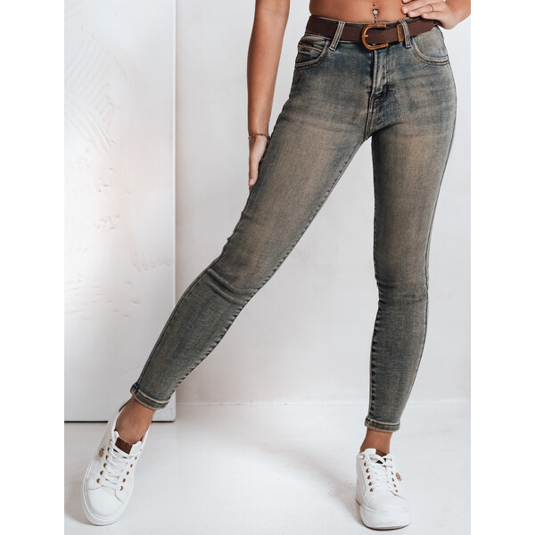 BASIC Dámske skinny rifle s opaskom UY2810 65633537