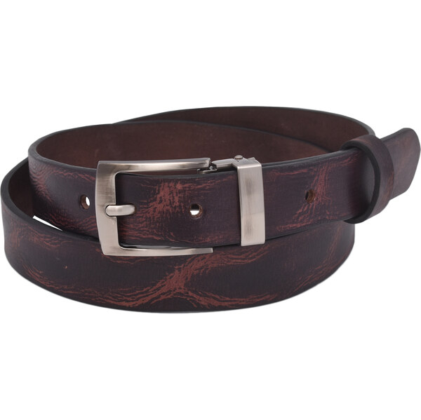 Mercucio Pánsky kožený opasok 760-30-02 hnedý pracka Móric 65629067