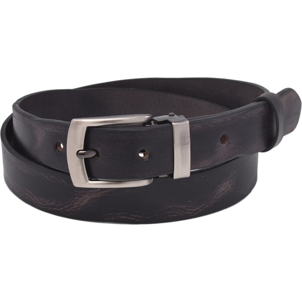 Mercucio Pánsky kožený opasok 760-30-03 čierny pracka Móric 65629068