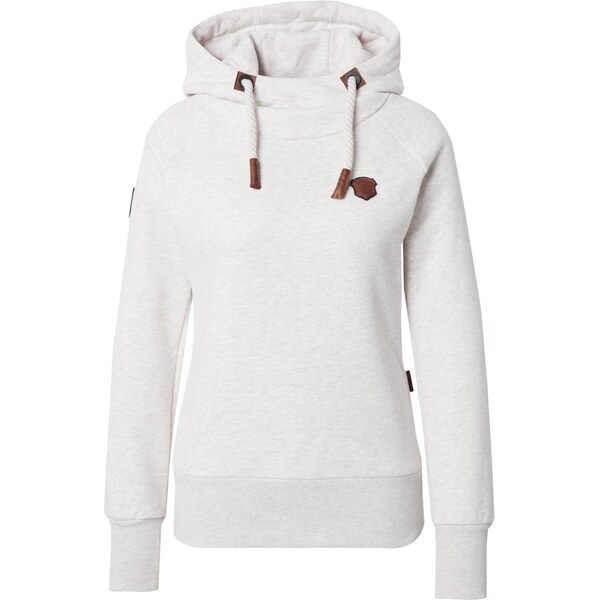 naketano Mikina hnedá / sivá melírovaná 62908077