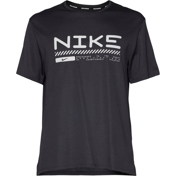 NIKE Funkčné tričko WINTER MILER čierna / biela 65665430