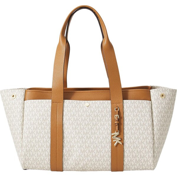 MICHAEL Michael Kors Kabelka svetlobéžová / hnedá / zlatá 65665084