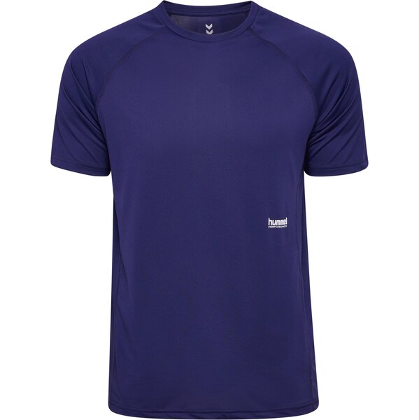 Hummel Funkčné tričko Pulse modrofialová / biela 65662227