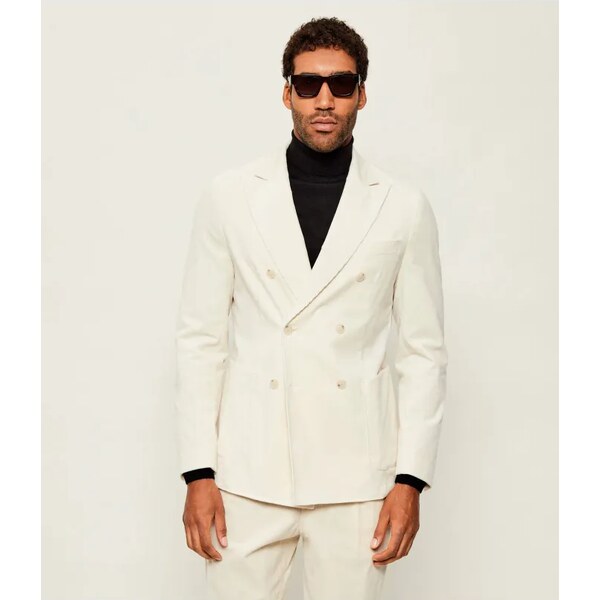 BOSS BLACK Menčestrová sako C-Hanry-DB-Pk-254 | Slim Fit 65279467