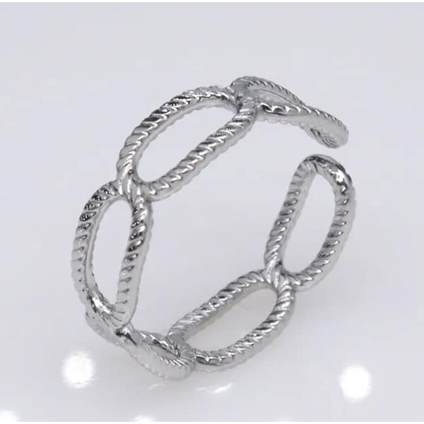 Oceľový prsteň Glare 486 - 57 66093519