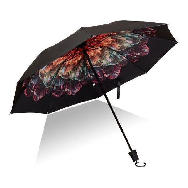 Carla Dámsky skladací dáždnik Farebný kvet 65222996