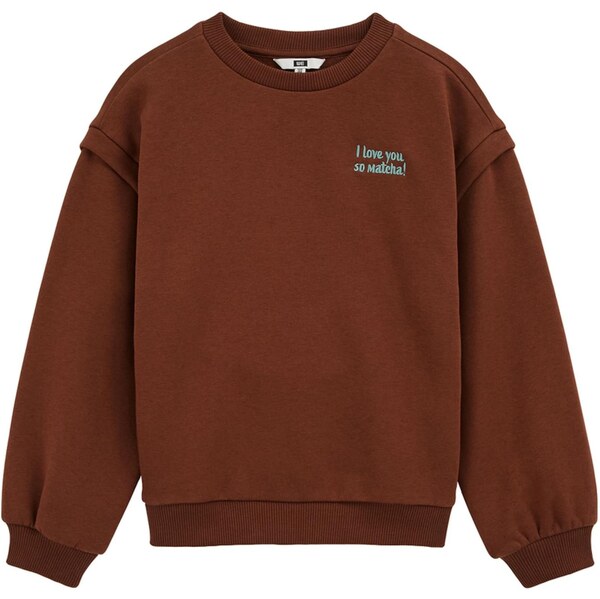 WE Fashion Mikina gaštanová 65658155