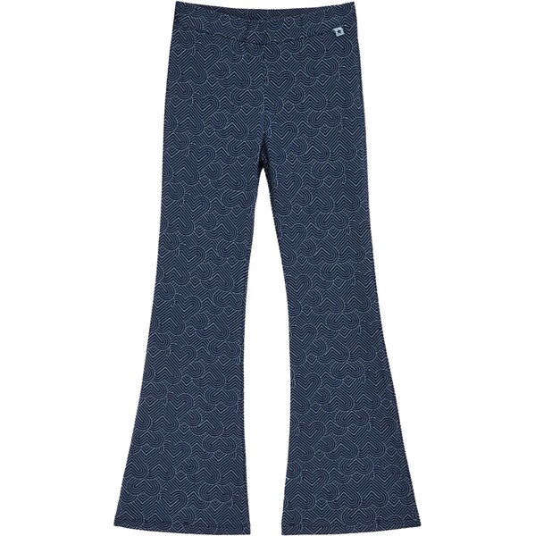 WE Fashion Legíny tmavomodrá / biela 65662968