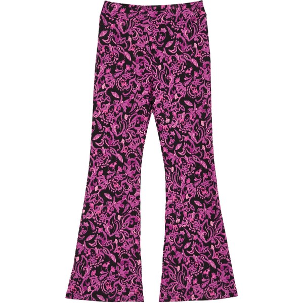 WE Fashion Legíny fialová / čierna 65663062