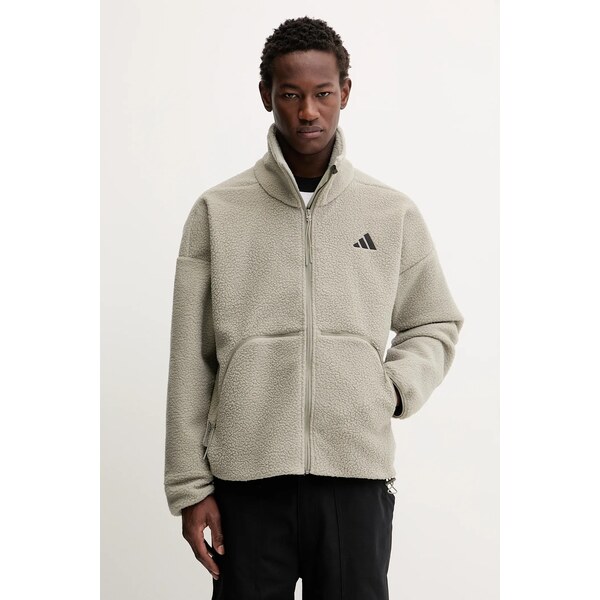 Fleecová mikina adidas City Tech 65666101